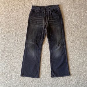 Vintage distressed corduroy jeans